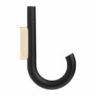 Gejst Hook krok 19 cm Svartbetsad ek-mässing