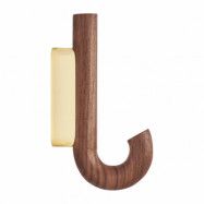 Gejst Hook krok mini 13,3 cm Valnöt-mässing