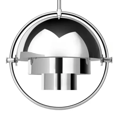 GUBI - Multi-Lite pendellampa S All Chrome