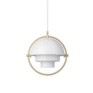 GUBI - Multi-Lite pendellampa S Brass/White