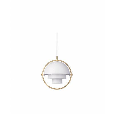 GUBI - Multi-Lite Taklampa S Brass/White