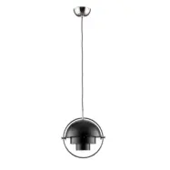 GUBI - Multi-Lite pendellampa S krom/svart