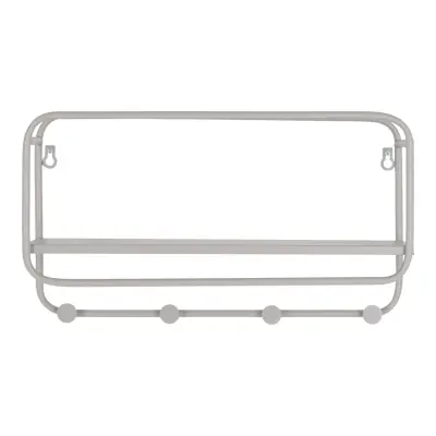 HOUSE NORDIC Hatthylla, stål, cool grå