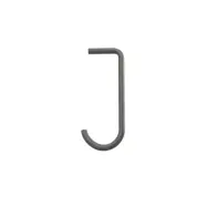 J-krok 5p puverackerat stål Mörkgrå