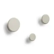 KAVE HOME Nadua krok - beige bokträ (set med 3)