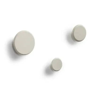 KAVE HOME Nadua krok - beige bokträ (set med 3)