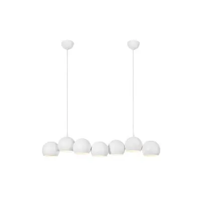 Markslöjd Taklampa Cupolo 7 Vit/Sand