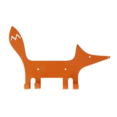 Väggkrok Räv Orange