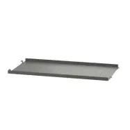 Metallhyllplan låg 58x30 Mörkgrå