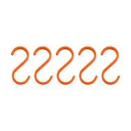 Mette Ditmer Hang-it krok 5-pack Orange