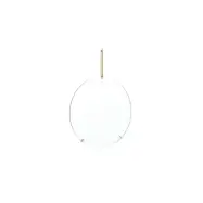 Moebe - Wall Spegel Ø50 Brass