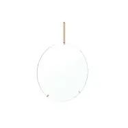 Moebe - Wall Spegel Ø70 Brass