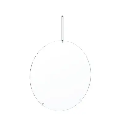 Moebe - Wall Spegel Ø70 Stainless Steel