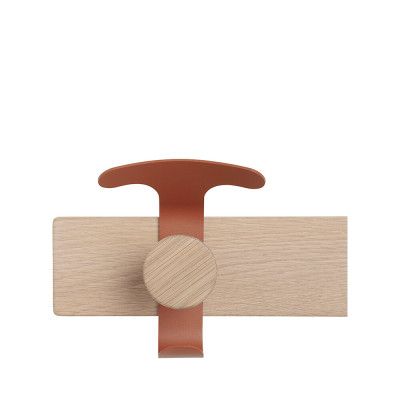 Muuto - Avail Väggkrok Koppar Brun