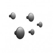 Muuto - Dots Metal Set Of 5 Black
