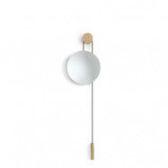 New Works - Rise&Shine Spegel Natural Oak/Brass