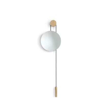 New Works - Rise&Shine Spegel Natural Oak/Brass