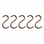 Nomess Copenhagen S-Hook krok 5-pack brons