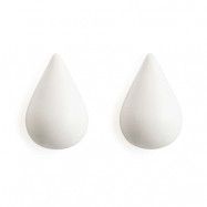 Normann Copenhagen - Dropit Väggkrok 2 pcs. Large . White