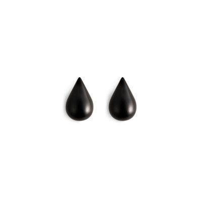 Normann Copenhagen - Dropit Väggkrok 2 pcs. Small Black