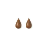Normann Copenhagen - Dropit Väggkrok 2 pcs. Small Walnut