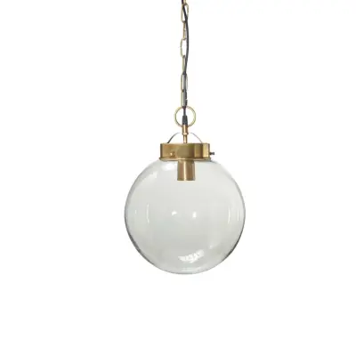PR Home Normandy Taklampa Antikmässing 30cm