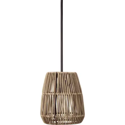 PR Home Saigon Taklampa Natur/Grå 18cm