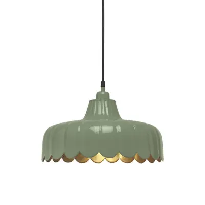 PR Home Wells taklampa Mossa/guld 43cm