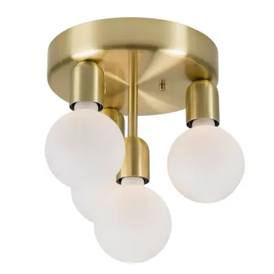 Regal 4 plafond, mässing 23cm