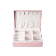 Smyckesskrin Jules ljusrosa