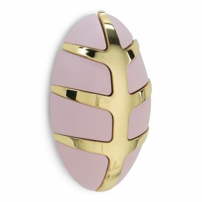 SPINDER DESIGN Bug klädhängare, w. 7 krokar - rosa metall