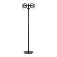 SPINDER DESIGN Circle Bejtänt, med 5 Krokar - Matt Svart Stål (Ø 40 cm)