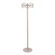 SPINDER DESIGN Circle butler, m. 5 krokar - taupe stål (Ø40)