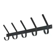 SPINDER DESIGN Dexter Blacksmith kl&auml;dh&auml;ngare, med 5 krokar - st&aring;l