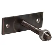 TRADEMARK LIVING krok - j&auml;rn med klarlack, av skruv med mutter