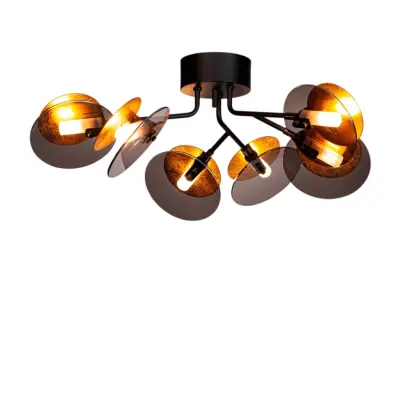 Turno plafond, Matt svart