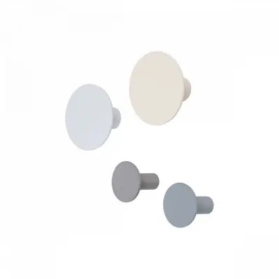 Väggkrokar Ponto 4-pack Flerfärgad