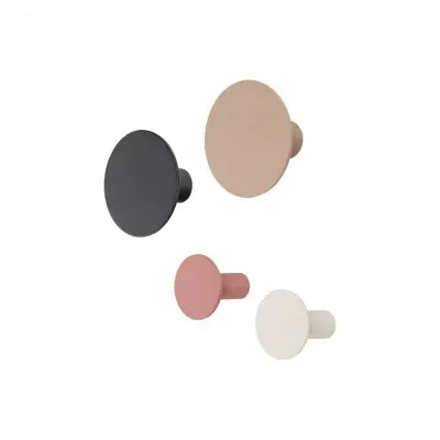 Väggkrokar Ponto 4-pack Flerfärgad