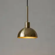 Vienda pendellampa, mässing, Ø 20 cm, metall, GU10 – Herstal - Matsal - Modern - Med en ljuskälla