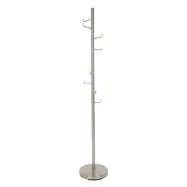 WHITE LABEL LIVING Klädhängare med krok Satin Nickel