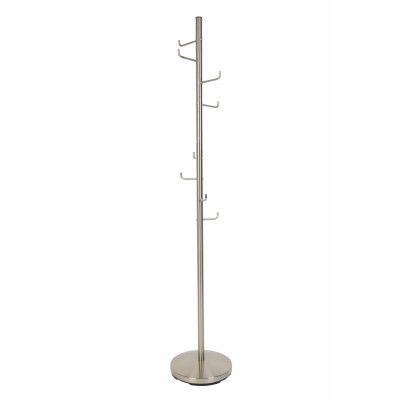 WHITE LABEL LIVING Klädhängare med krok Satin Nickel