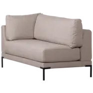 WOOOD Hörnelement för par, naturfärgad, höger