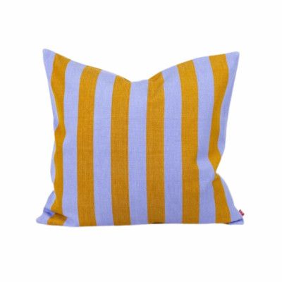 Kuddfodral Emanuela 50x50cm Senap/Lila