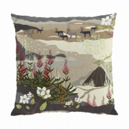 Arvidssons Textil Fjällvandring kuddfodral 47x47 cm Beige