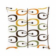 Arvidssons Textil Kiwi kuddfodral 47x47 cm Gul-orange
