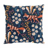 Arvidssons Textil Stjärnspeja kuddfodral 47x47 cm Mörkblå