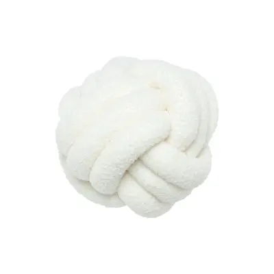 Ball Prydnadskudde, Offwhite D22cm