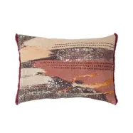 BLOOMINGVILLE Bri Kudde, Brun, Bomull (L50xB35 cm)