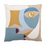 Bloomingville Ditte kudde 45x45 cm Blå