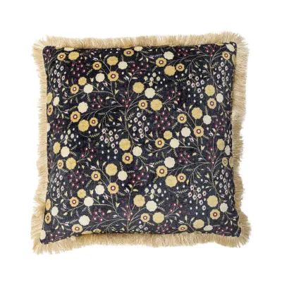 BLOOMINGVILLE Eydis Kudde, Blå, Viskos (L45xB45 cm)